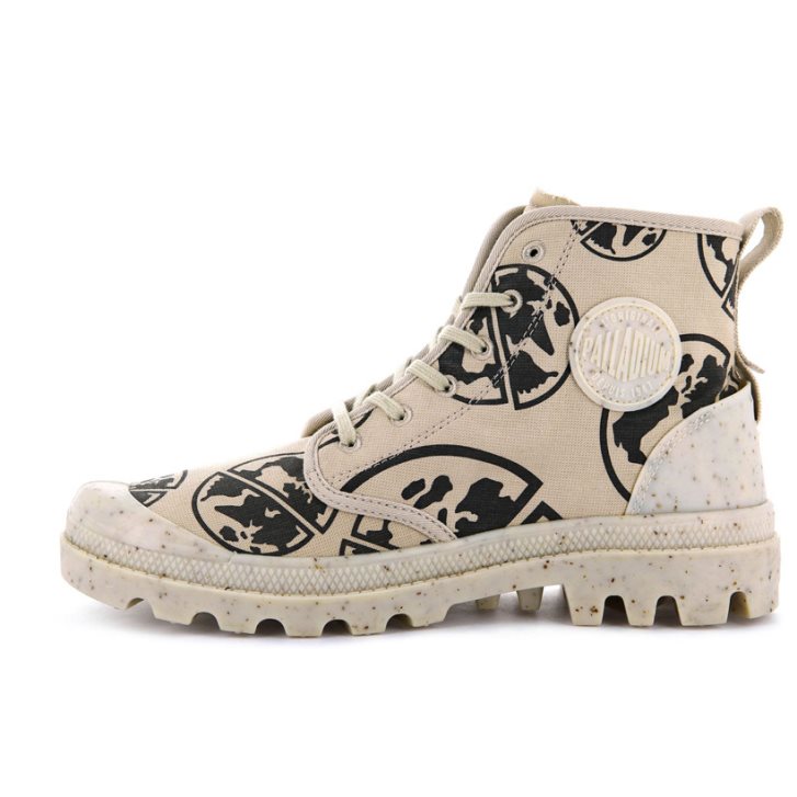 Bottes Palladium Pampa Eco-versary 75th Homme Kaki | FR KDF756Z